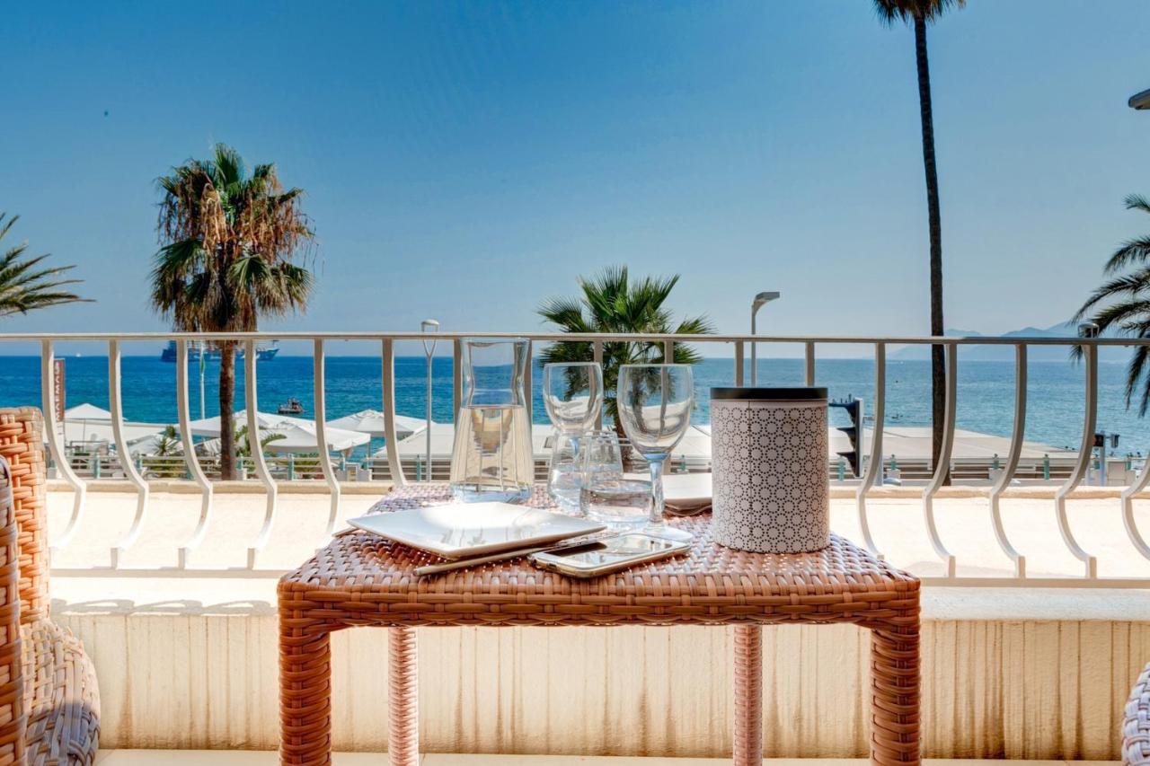 Immogroom - 3 Sea View Panoramic Terrace - 1 Min Beach - Congressbeach 戛纳 外观 照片
